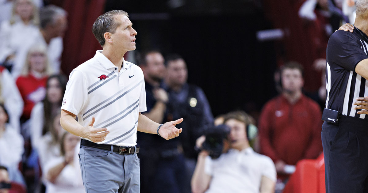 Eric Musselman On How Arkansas Fixed Turnover Issues Vs. Missouri