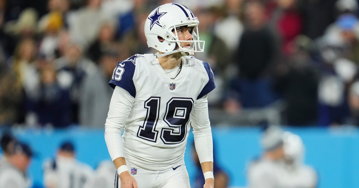 Dallas Cowboys planning to 'start over' at kicker in 2023