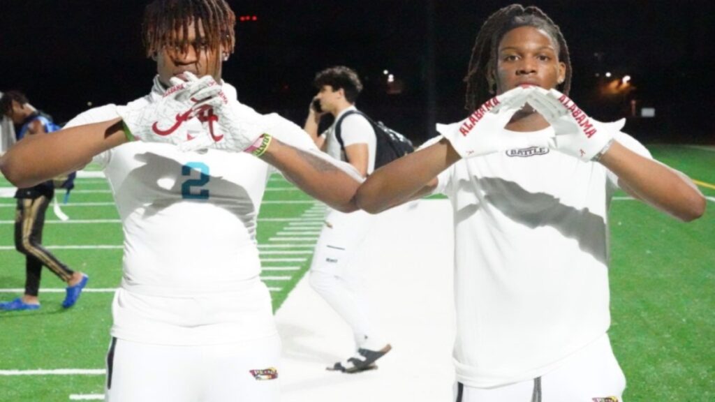 Alabama commits Perry Thompson and Jaylen Mbakwe