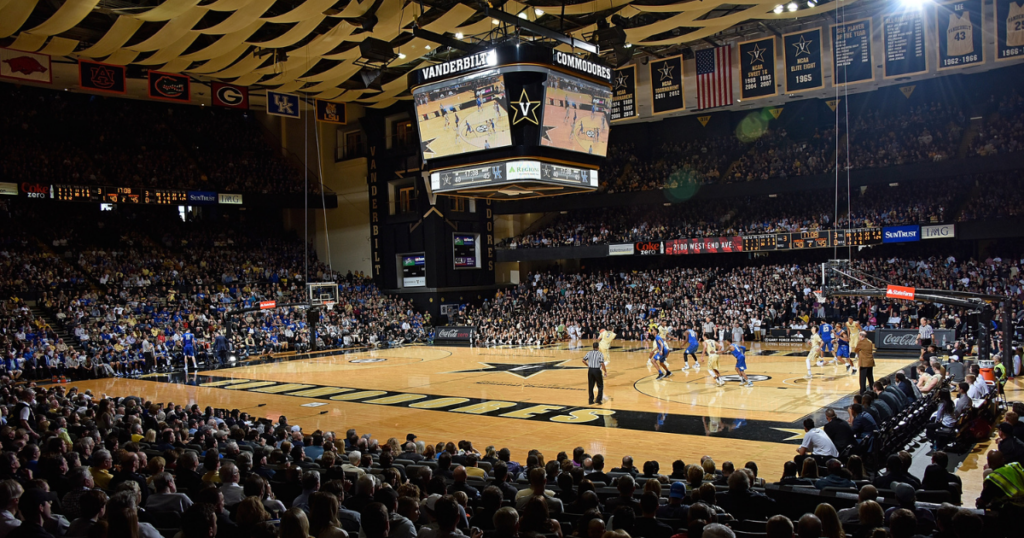 Memorial Gymnasium Vanderbilt basketball vs Kentucky