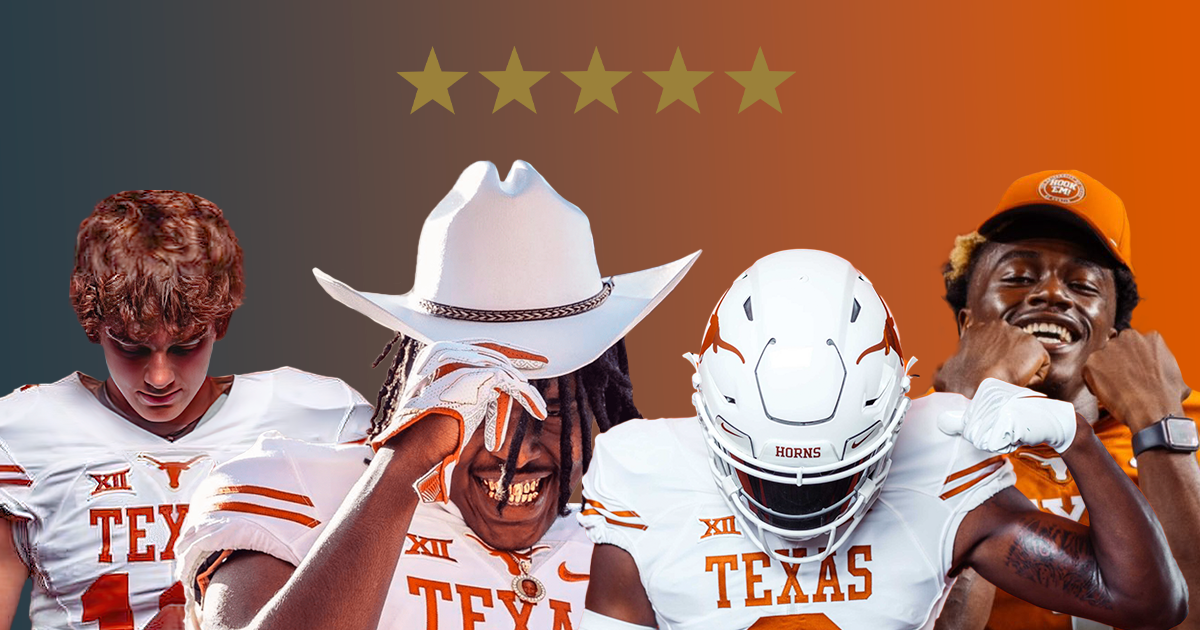 Texas boasts four 5star prospects in its 2023 class after most final