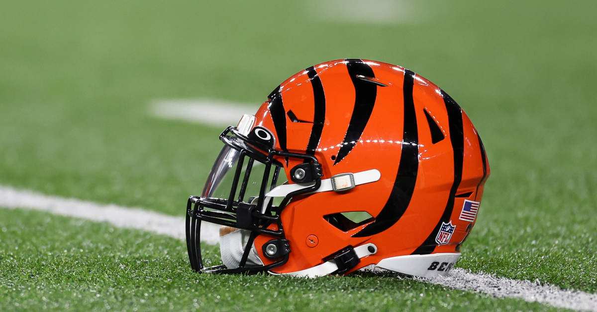 A view of a Cincinnati Bengals helmet before the AFC Championship News  Photo - Getty Images