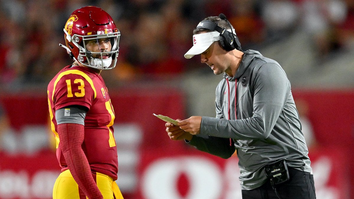 Lincoln Riley Calls Caleb Williams A 'key Factor' In USC's Improvement ...