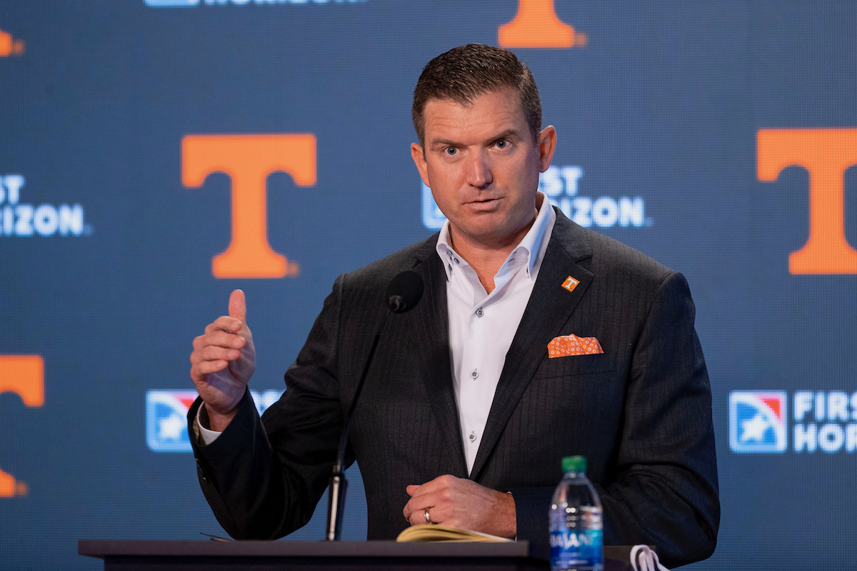 Tennessee AD Danny White announces addition to executive staff