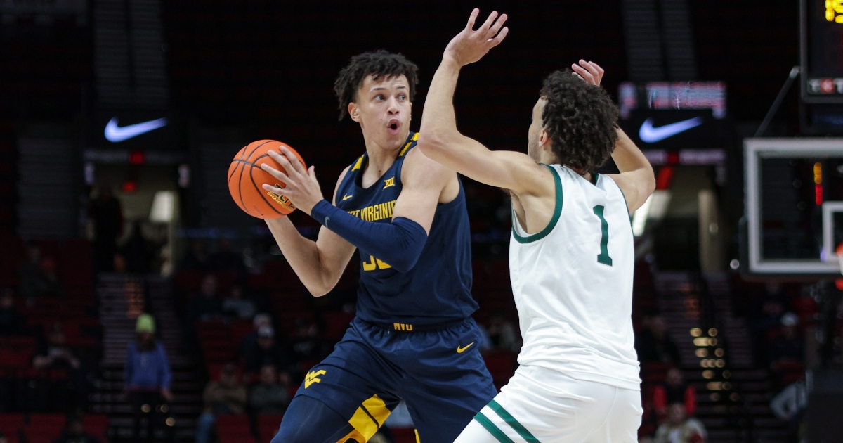 West Virginia forward James Okonkwo intends to enter NCAA transfer portal