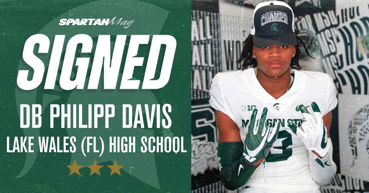 Michigan State signs three-star cornerback Philipp Davis