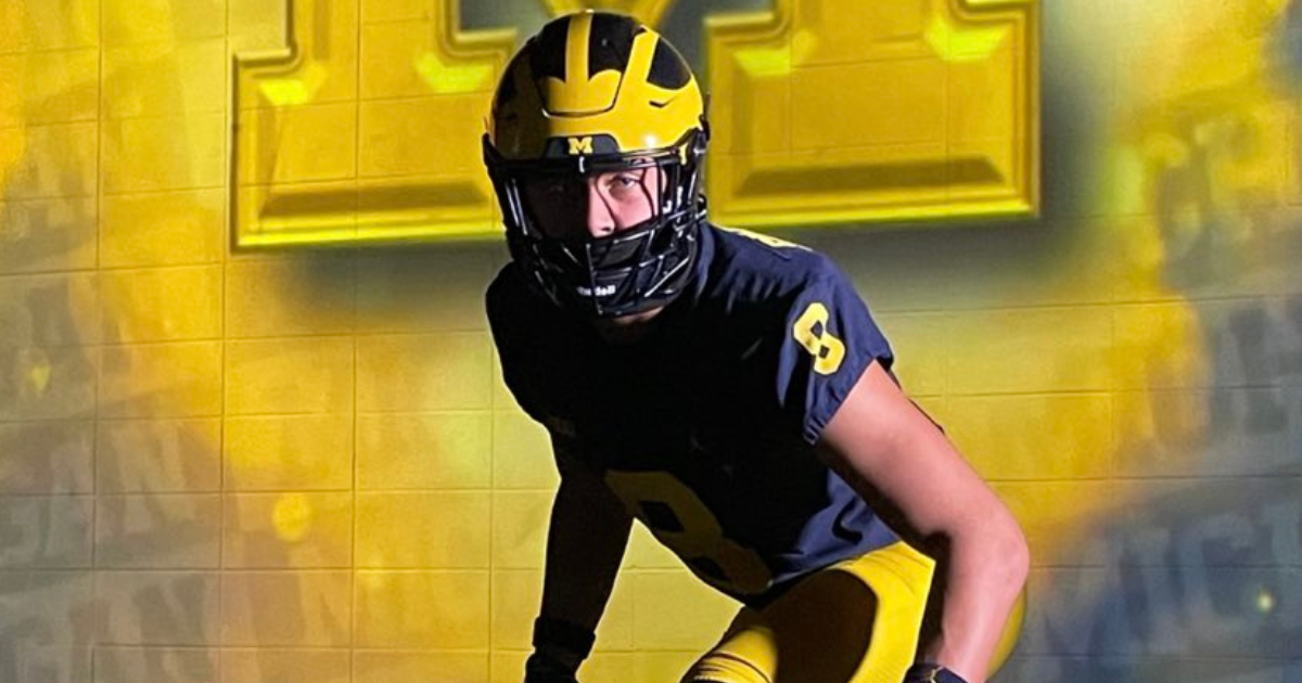 Michigan Football 2025 offered LB Justin Hill talks visit to UM