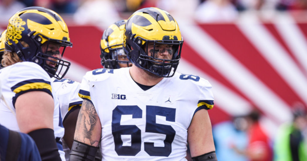 Michigan Wolverines football Zak Zinter