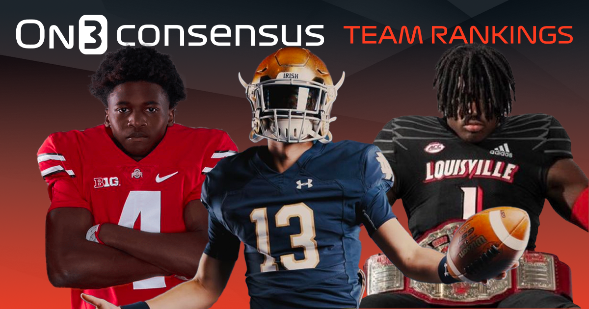 Updated On3 Consensus Team Recruiting Rankings - On3