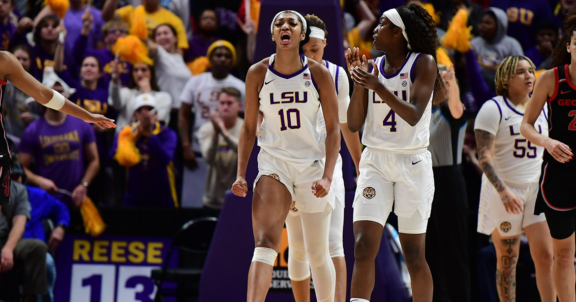 LSU WBB Comes From Behind To Beat Georgia 82-77 In Overtime