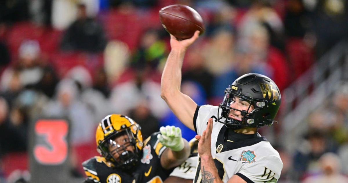 Sam Hartman's final game at Wake Forest from behind enemy lines