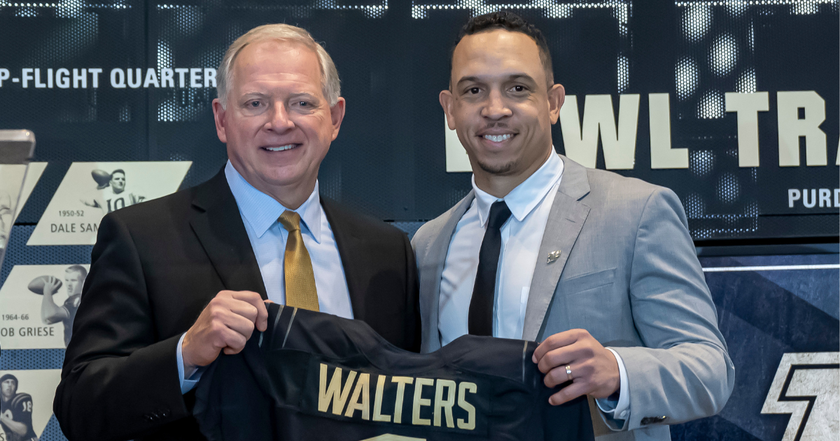 Purdue football coach ryan walters contract details on3