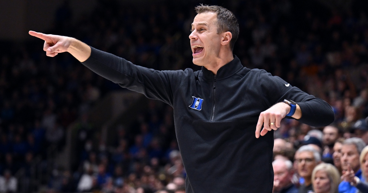 Duke head coach Jon Scheyer discusses the keys to victory following 63 ...