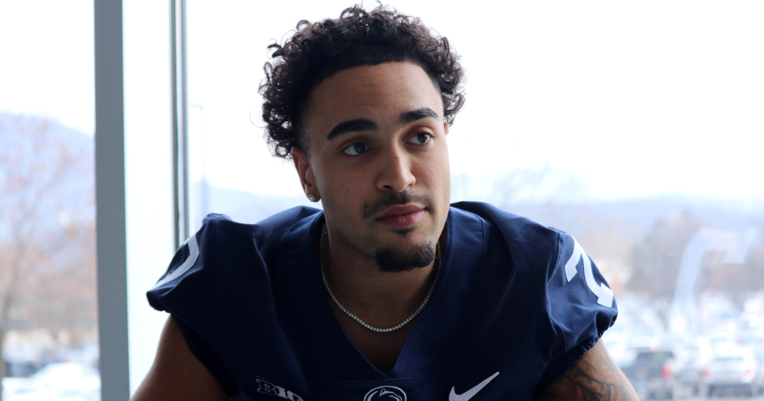 Penn State wide receiver Kaden Saunders