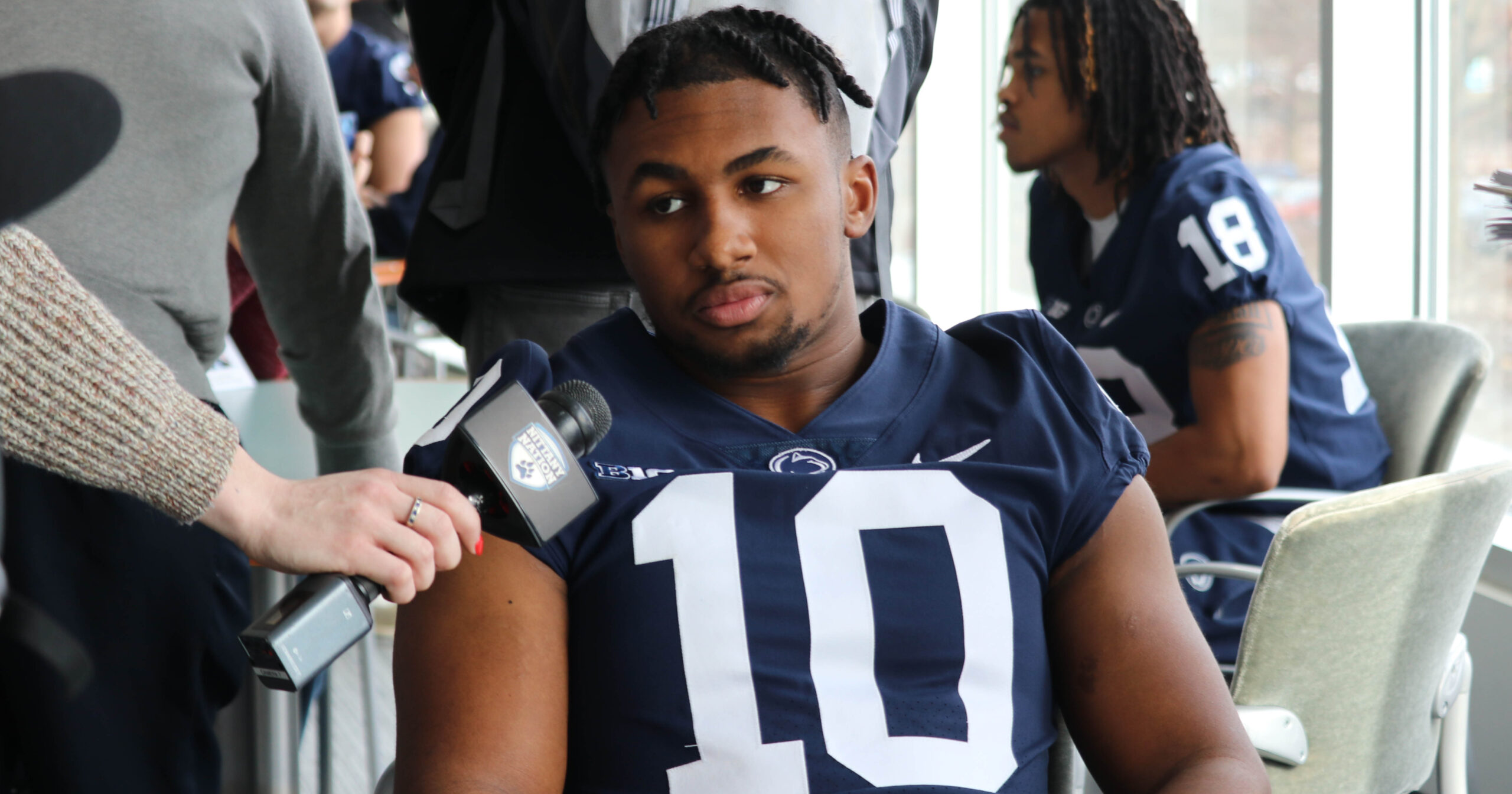 Penn State running back Nick Singleton