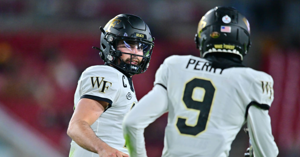 Comparing Wake Forest, Notre Dame wide receivers in 2022