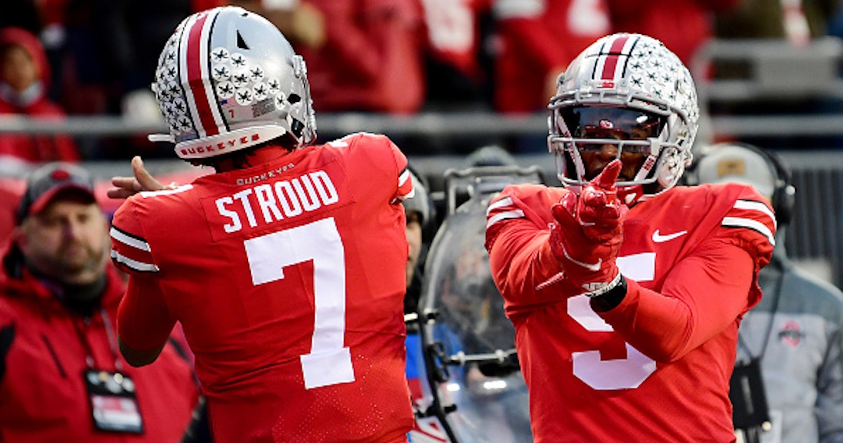 Garrett Wilson props up C.J. Stroud, Ohio State after College Football  Playoff game vs. Georgia - On3