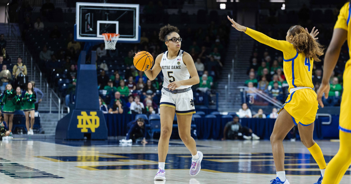 Observations: Notre Dame WBB Hangs On To Beat Last Place Pittsburgh