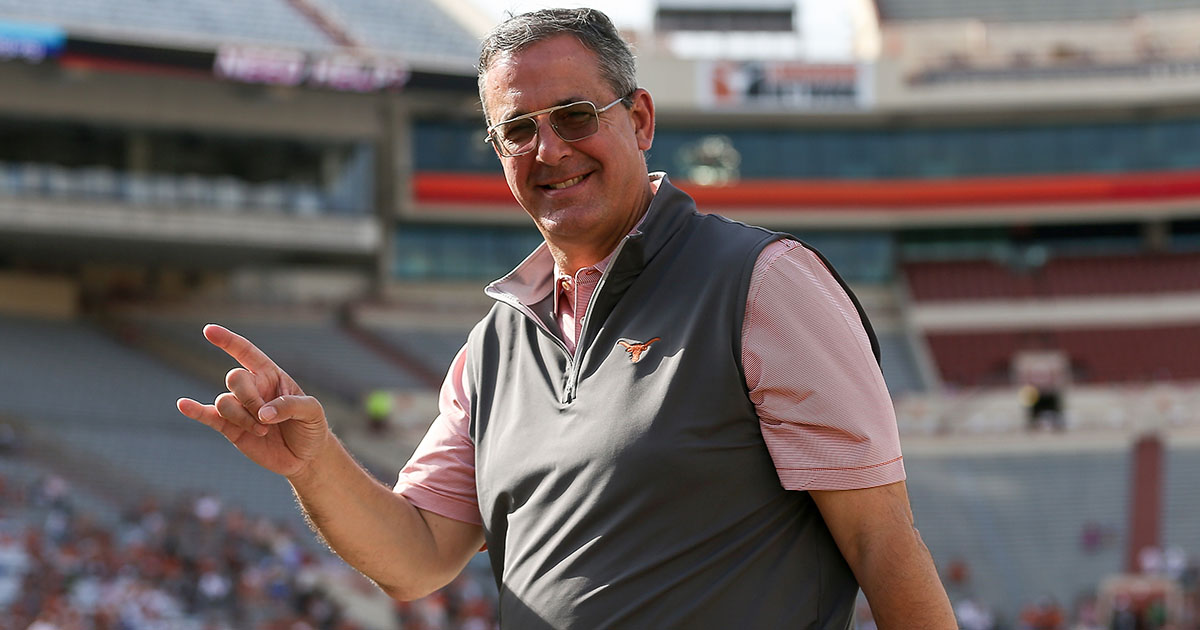 New Texas AD Chris Del Conte explains why Longhorns won't add