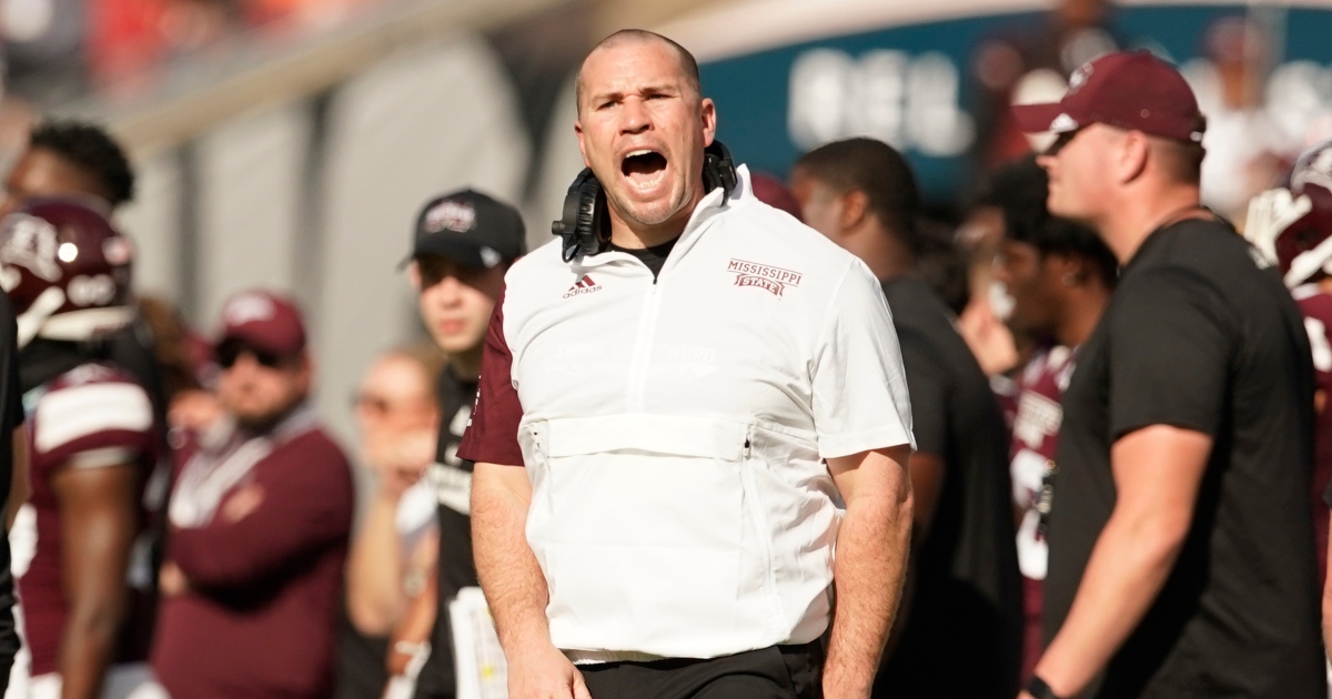 Zach Arnett excited by progress with Mississippi State’s run game