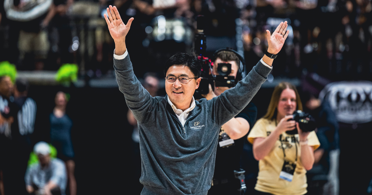 Replay: Purdue President Mung Chiang, Walter Jordan And Stu Schweigert ...