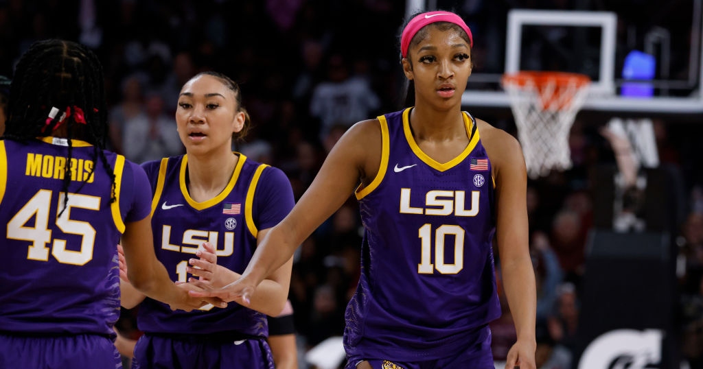 Angel Reese and teammate set school, SEC records in big win over ...