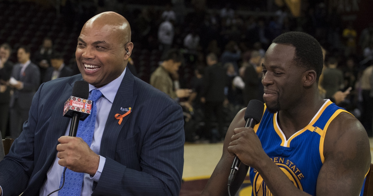 Watch Charles Barkley Calls Warriors Cooked In Draymond Greens Face On3 4076