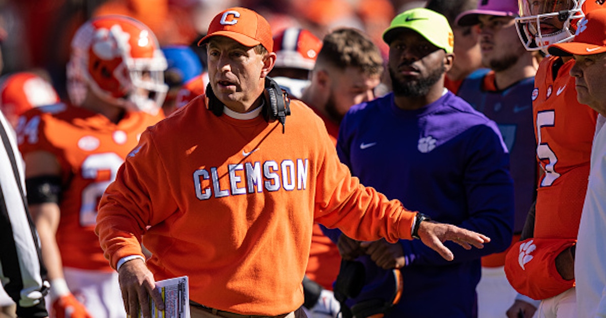 Dabo Swinney Expands On Why Clemson Made A Change At Offensive ...