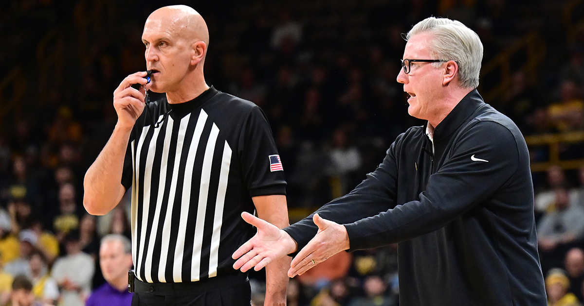 Fran McCaffery on stare down with official ‘I don’t know what you’re