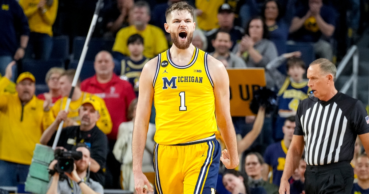 Michigan basketball Hunter Dickinson shares farewell message