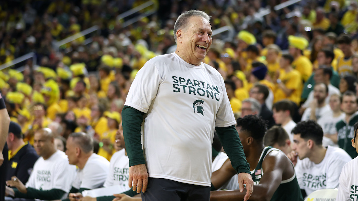 Animated Tom Izzo Calls Michigan State 'Spartan Strong' After ...