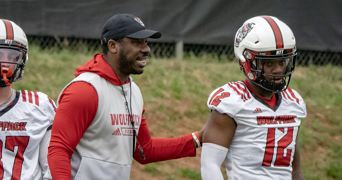 NC State football spring practice photo gallery Defense On3
