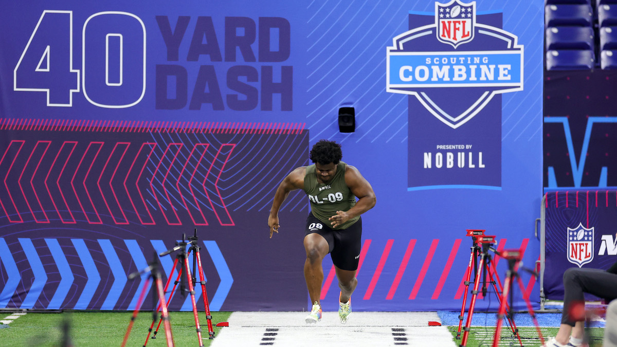 Fastest 40 times from DTs on Day 1 at the NFL Combine