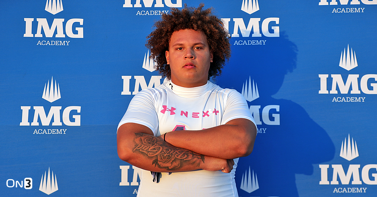 2025 IMG Academy OL Kaden Strayhorn likely to visit USC this summer