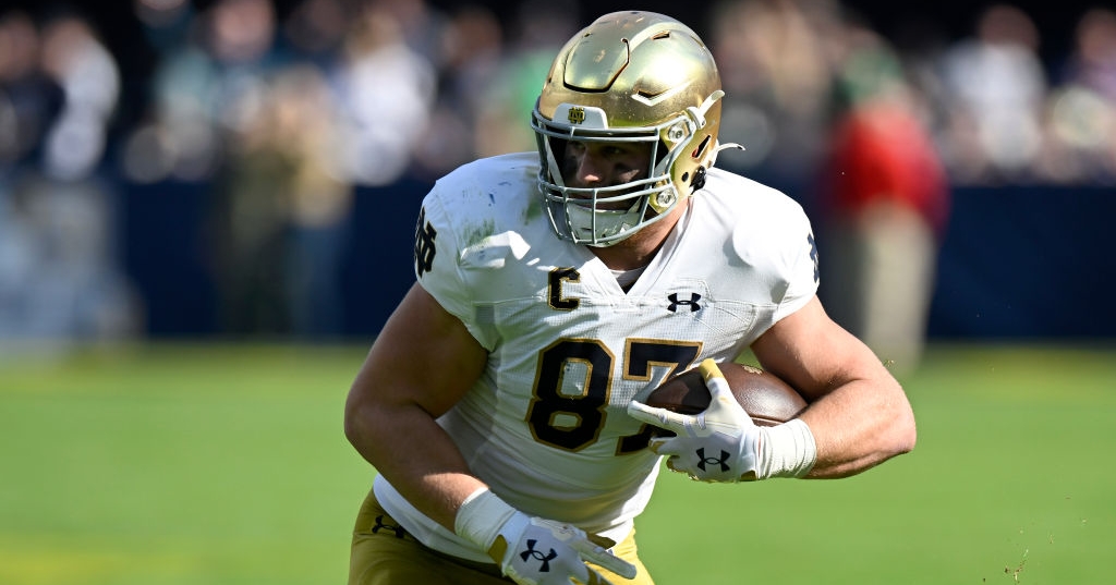 Notre Dame tight end Michael Mayer NFL Combine live updates