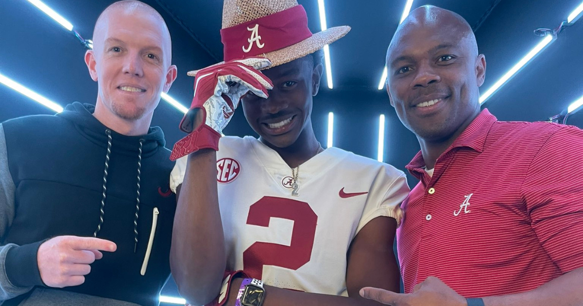 Elite 2025 WR Jaime Ffrench commits to Alabama On3