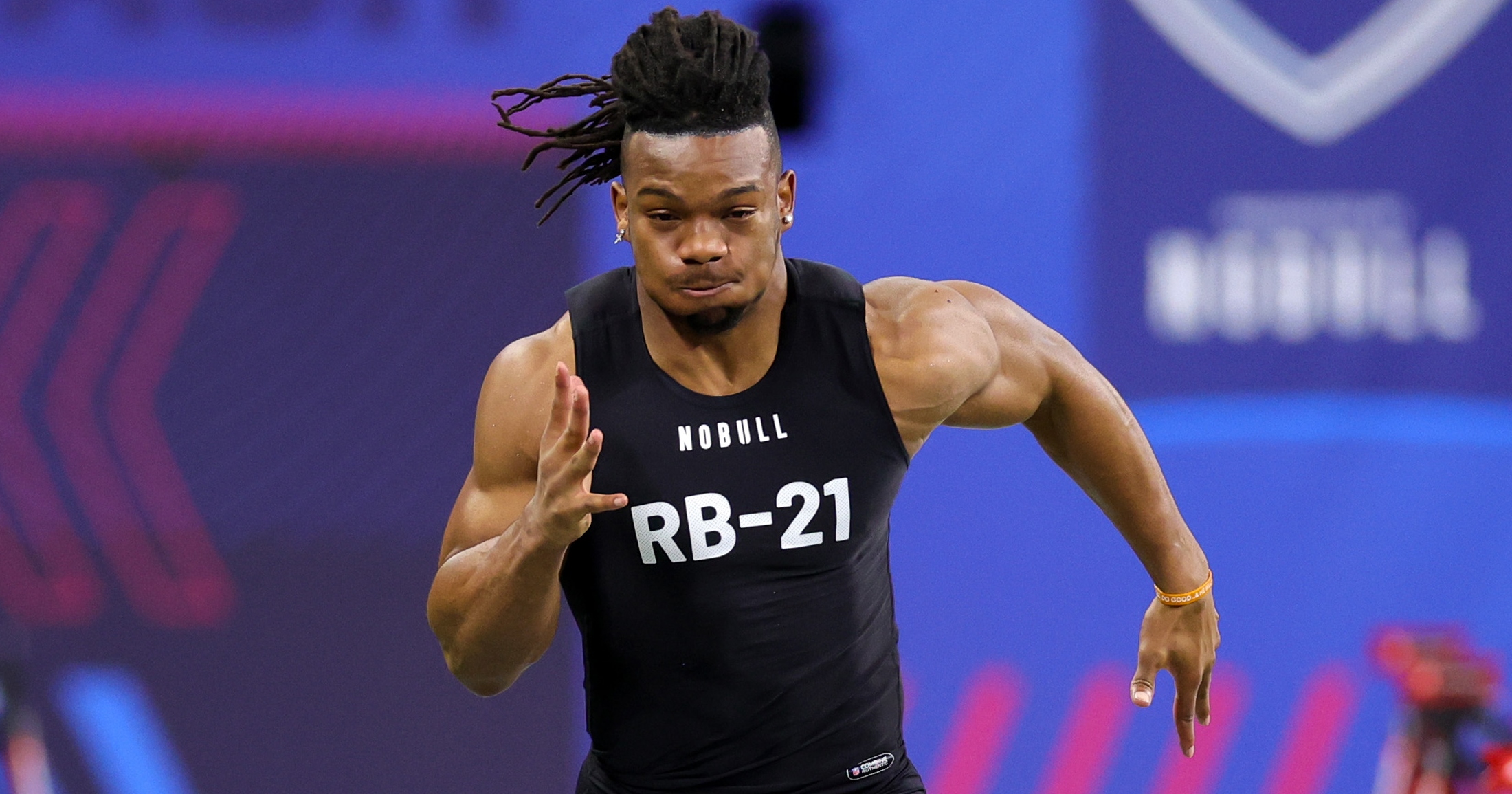 Fastest 40 times from running backs at the 2023 NFL Combine