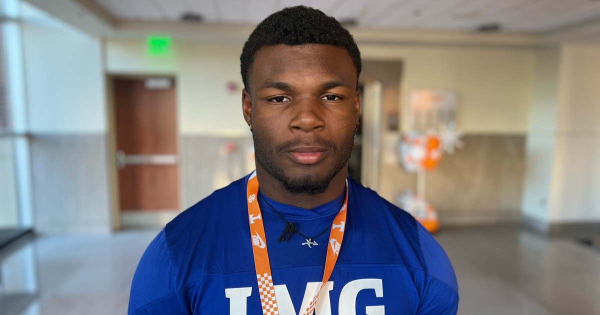 4star Donovan Johnson recaps Rocky Top visit On3