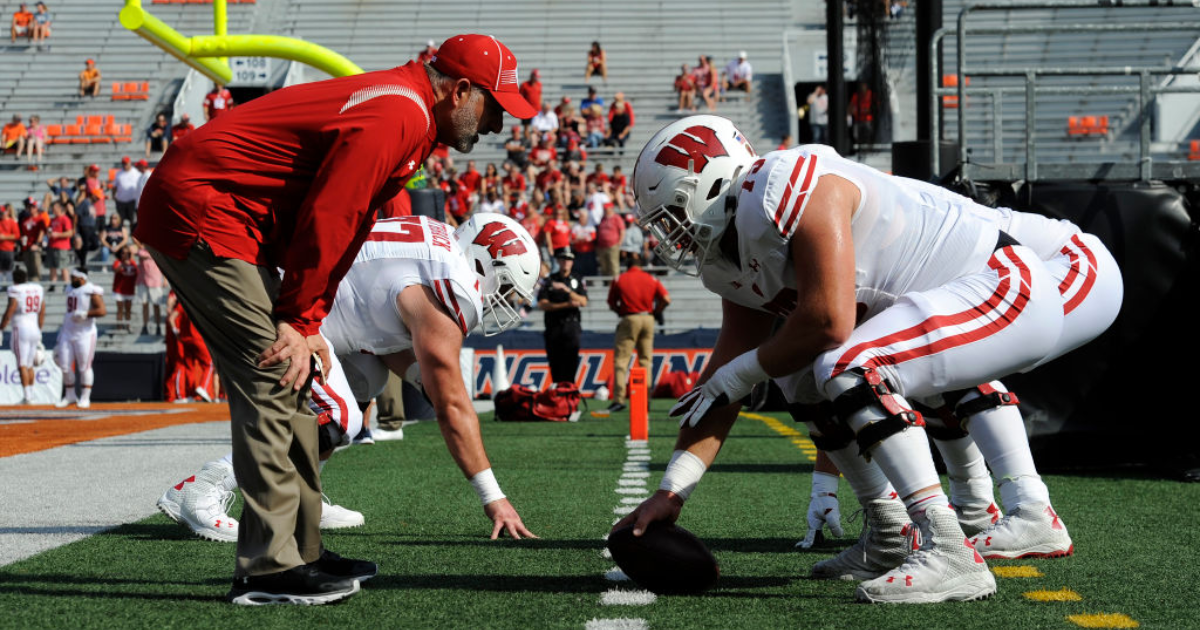 Notre Dame hired former Wisconsin offensive line coach Joe Rudolph