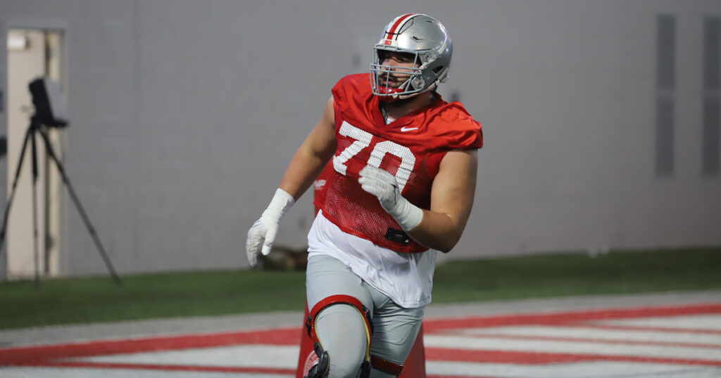 At left tackle, confident Josh Fryar is ‘playing the position to own the position’