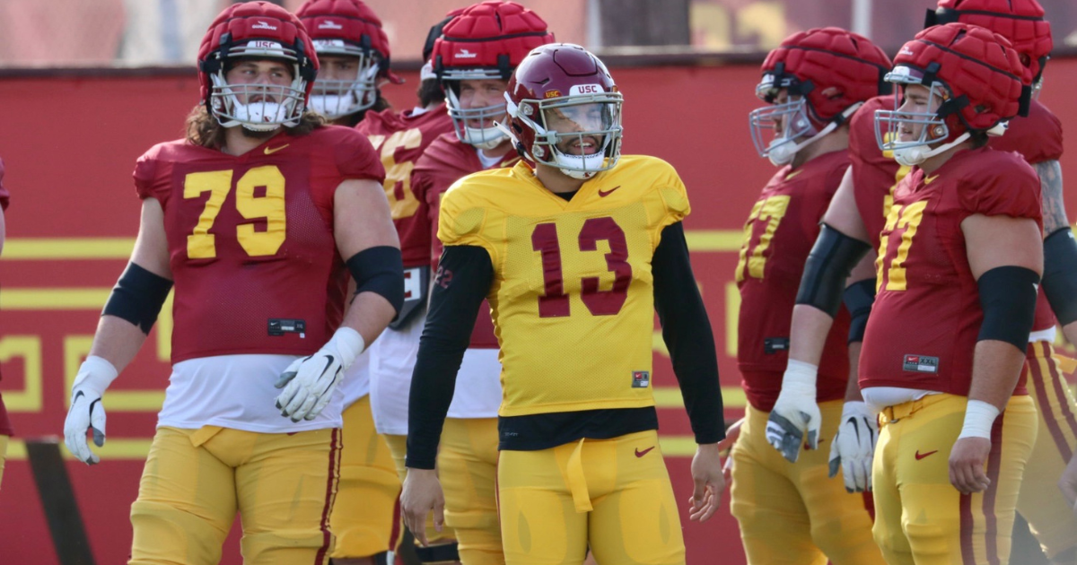 Caleb Williams Highlights a Few Spring Standouts for USC