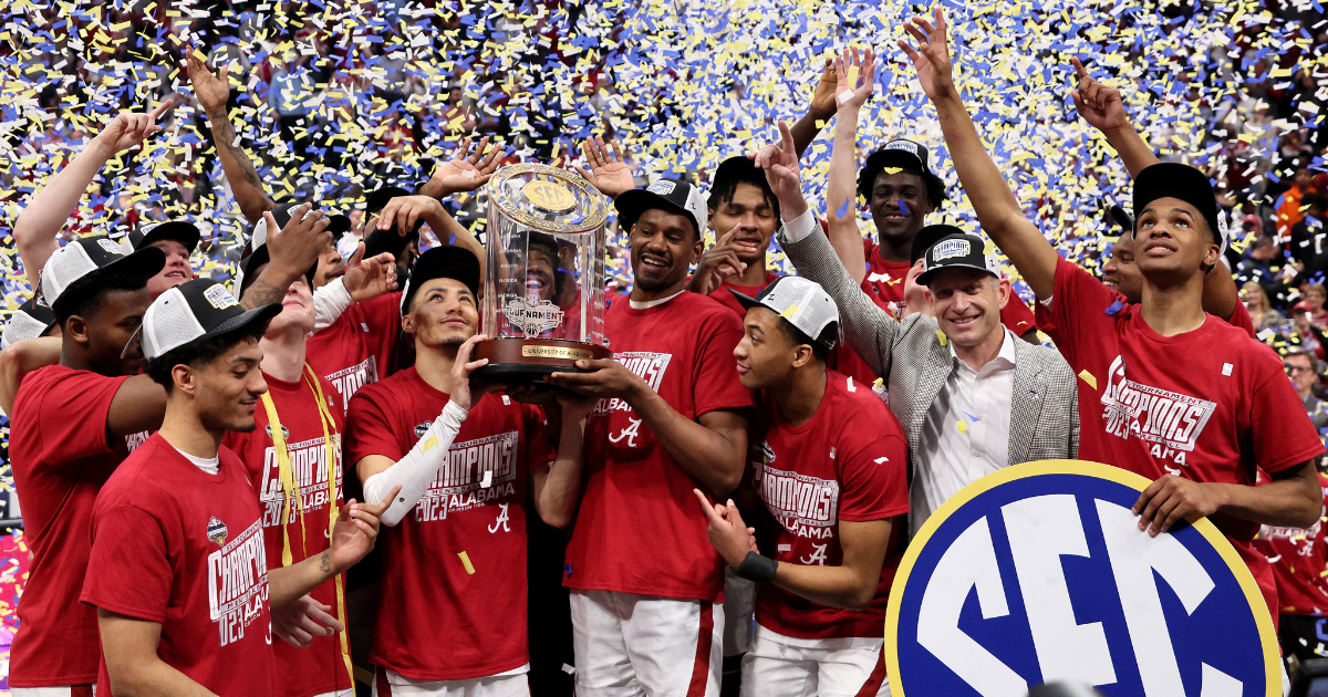 Alabama wins SEC Tournament after dominant performance over Texas A&M