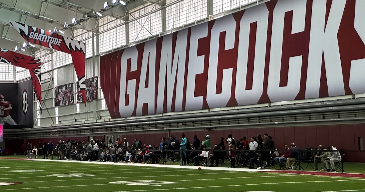 South Carolina football 2021 NF pro day results, photos