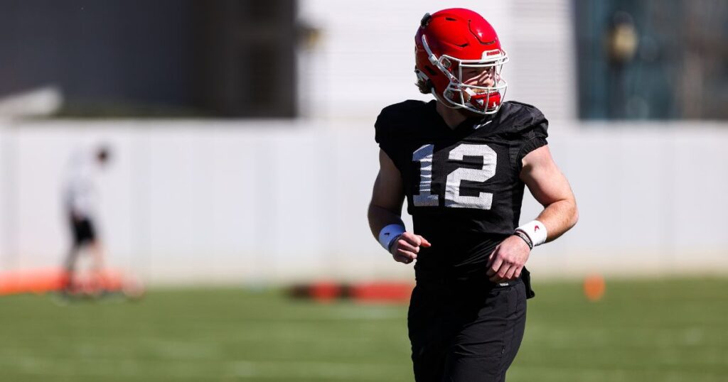 Georgia QB Brock Vandagriff