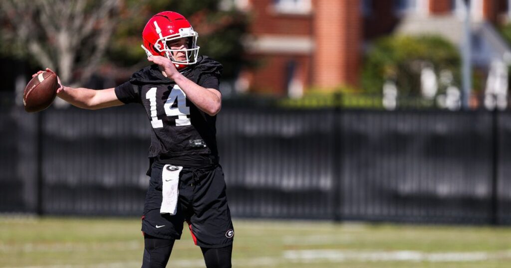 Georgia QB Gunner Stockton