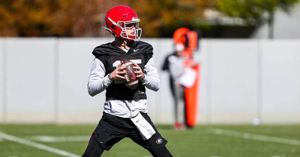 Georgia QB Carson Beck