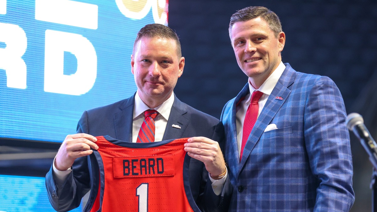 WATCH: Ole Miss Introduces Chris Beard As Coach