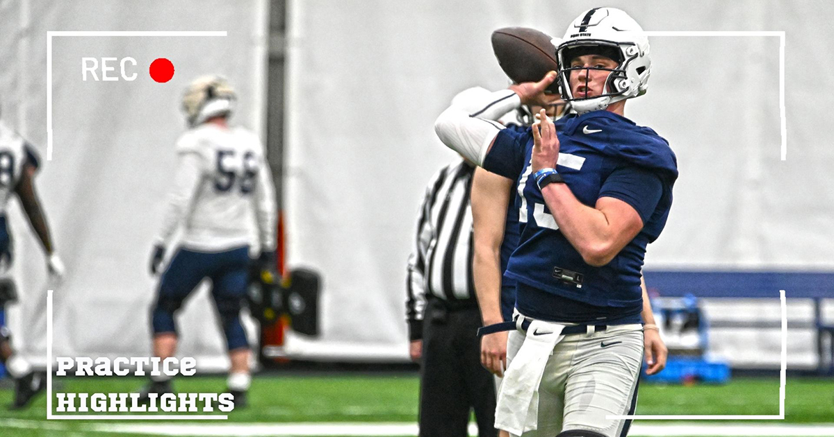 Penn State Spring Open Practice Highlights On3 Penn State Spring Open Practice Highlights On3