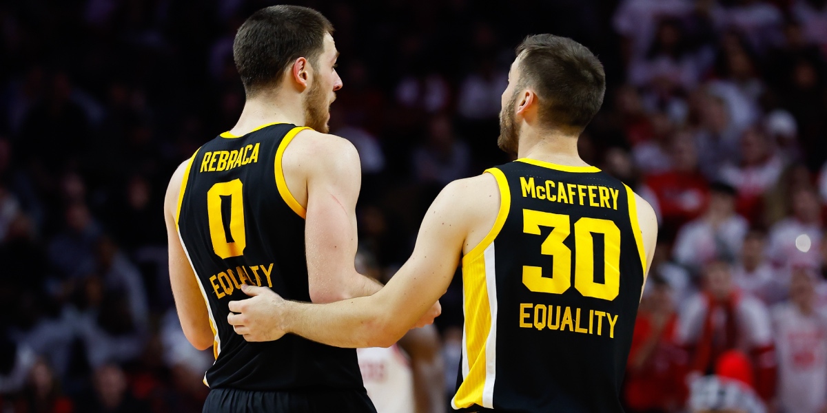 Fran McCaffery praises senior leadership of Connor McCaffery, Filip Rebraca  - On3