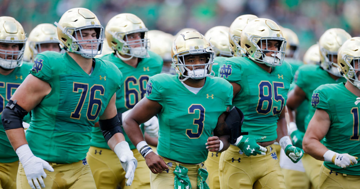 Notre Dame football to wear green jerseys vs. Ohio State — On3